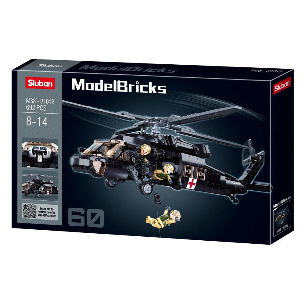 Black Hawk Helicopter 692Pcs