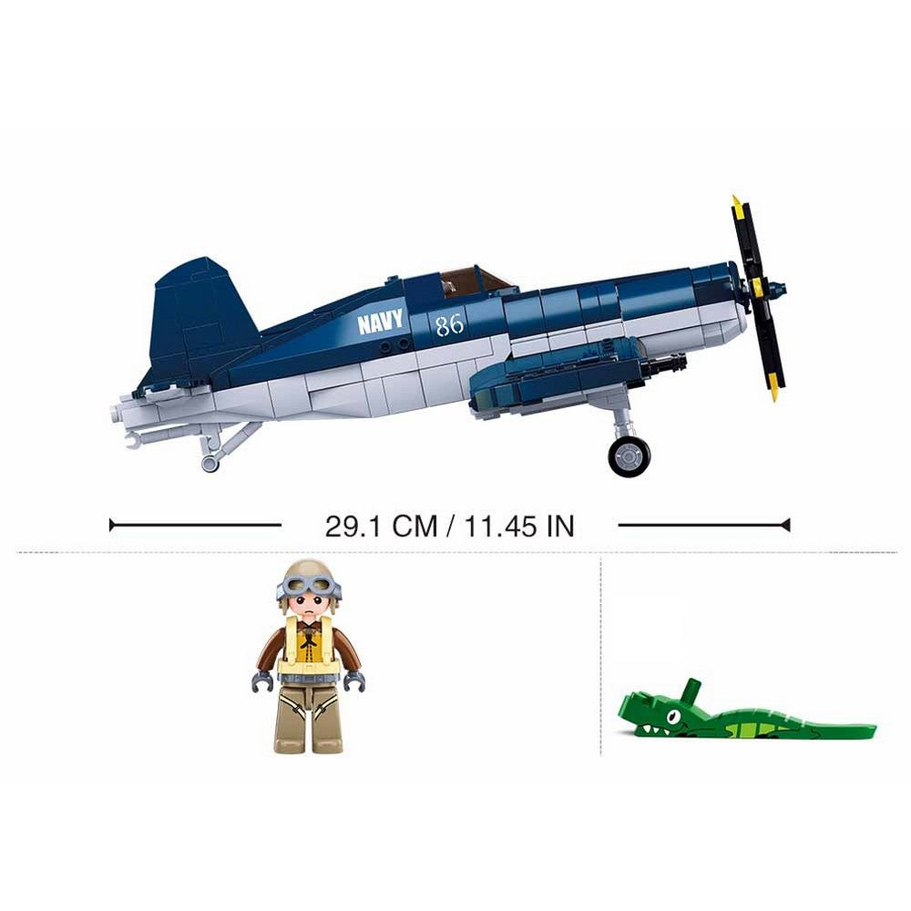 Ww2 F4U Corsair Fighter 550Pc