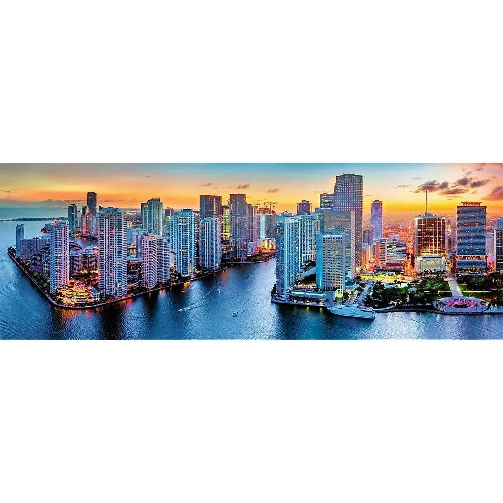 Puzzle - Trefl Park - Panorama;Miami After Dk 1000Pc