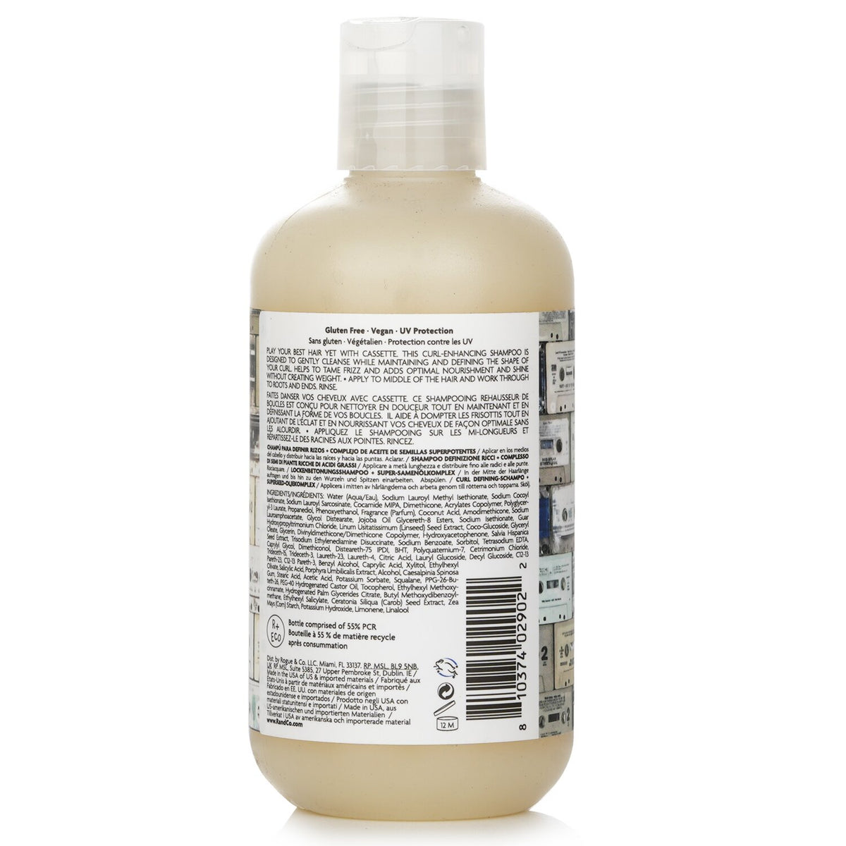 R+Co - Cassette Curl Defining Shampoo + Superseed Oil Complex - 251ml/8.5oz
