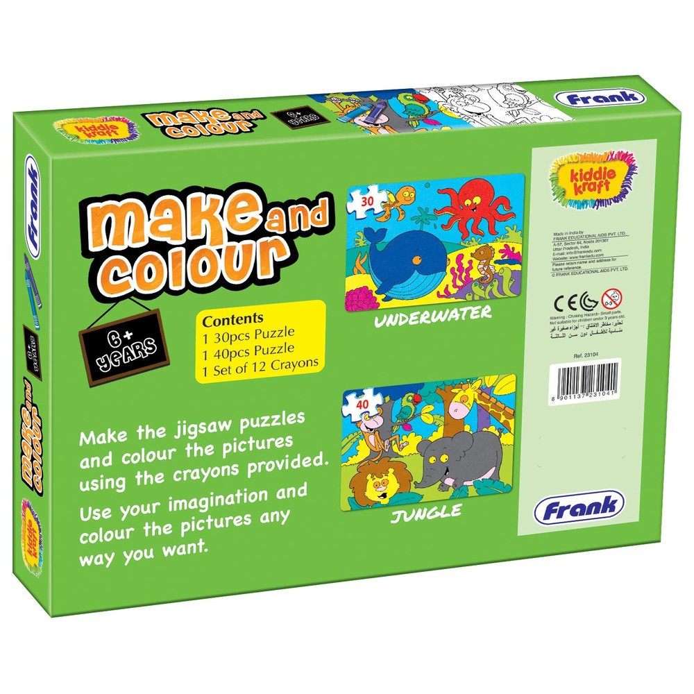 Make & Color Underwater Jungle