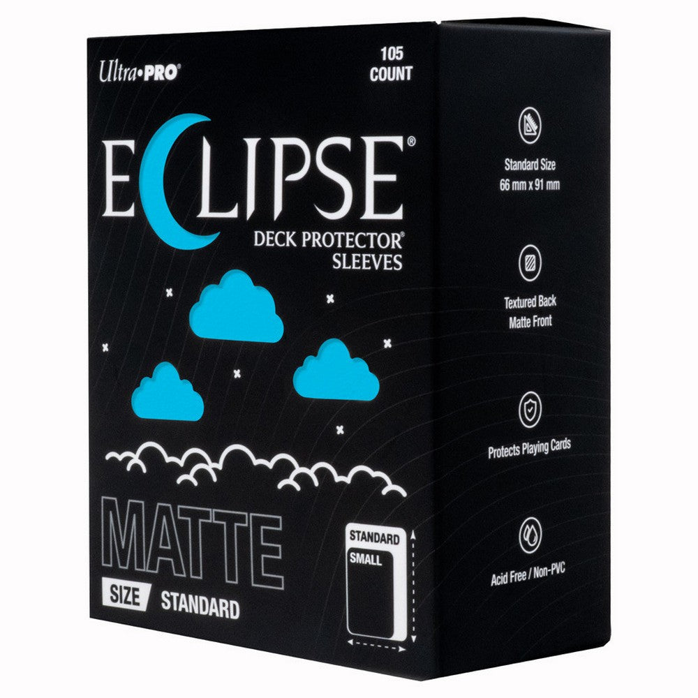 Ultra Pro: UP16683 ECLIPSE Matte Standard DECK PROTECTOR Sleeves: Sky Blue