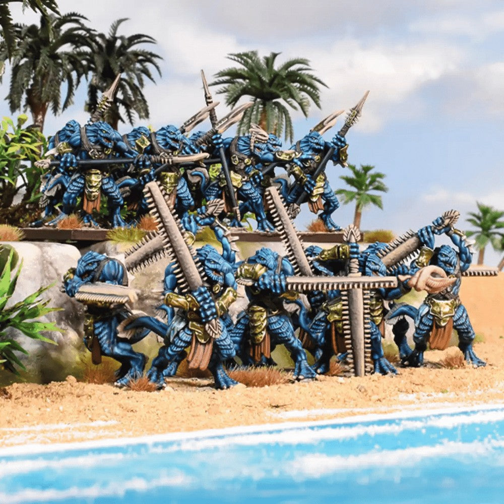 Kings of War - Trident Realm - Placoderm Regiment