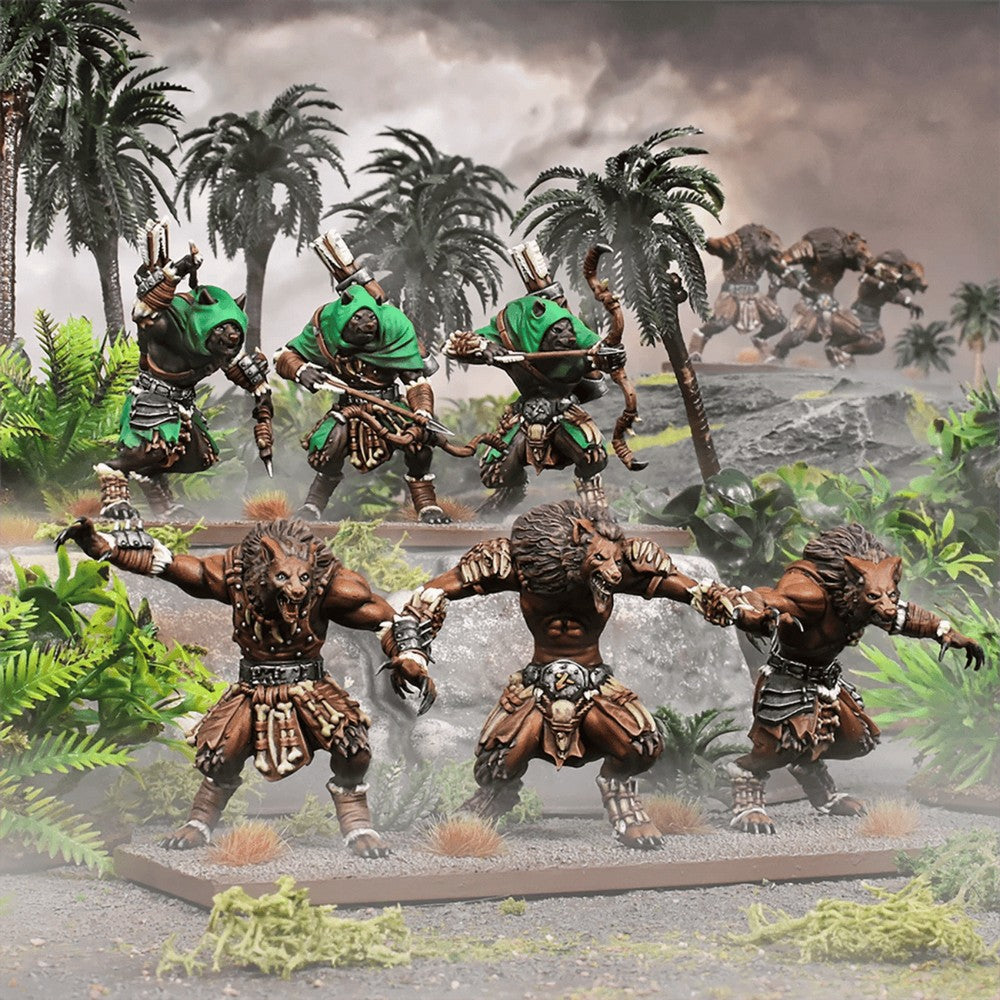 Kings of War - Xirkaali - Plainstalker/Wildfangs Regiment