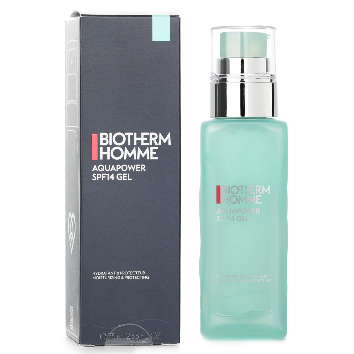 Biotherm - Homme Aquapower Moisturizing & Protecting SPF14 Gel - 75ml/2.53oz