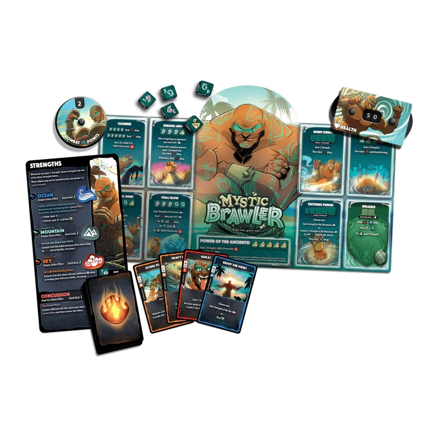 Dice Throne: Hero Pack - Mystic Brawler