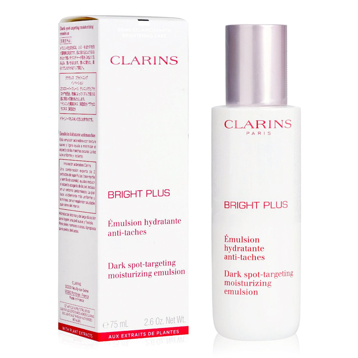 Clarins - Bright Plus Dark Spot-Targeting Moisturizing Emulsion - 75ml/2.6oz