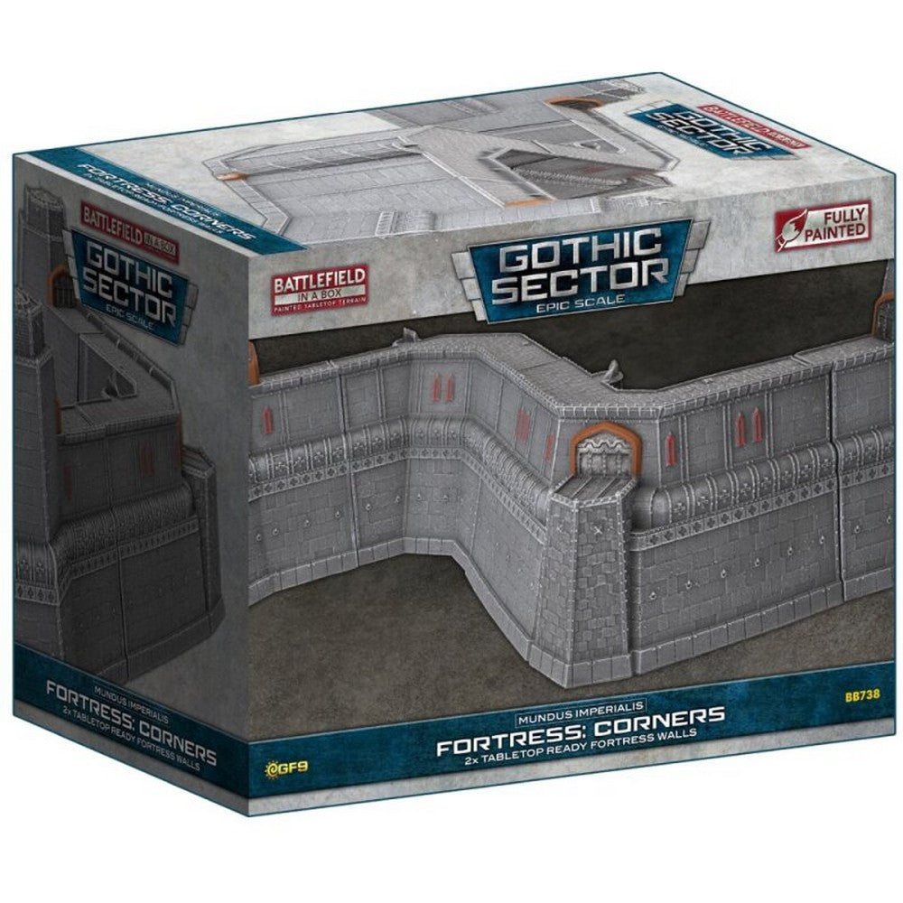 Battlefield in a Box: Gothic Sector - Mundus Imperialis Fortress: Corner