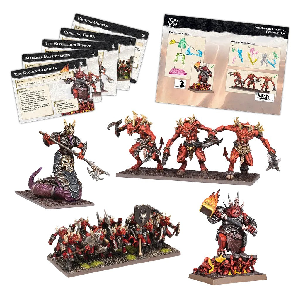 Kings of War - Forces of the Abyss The Bloody Cardinal Company Box