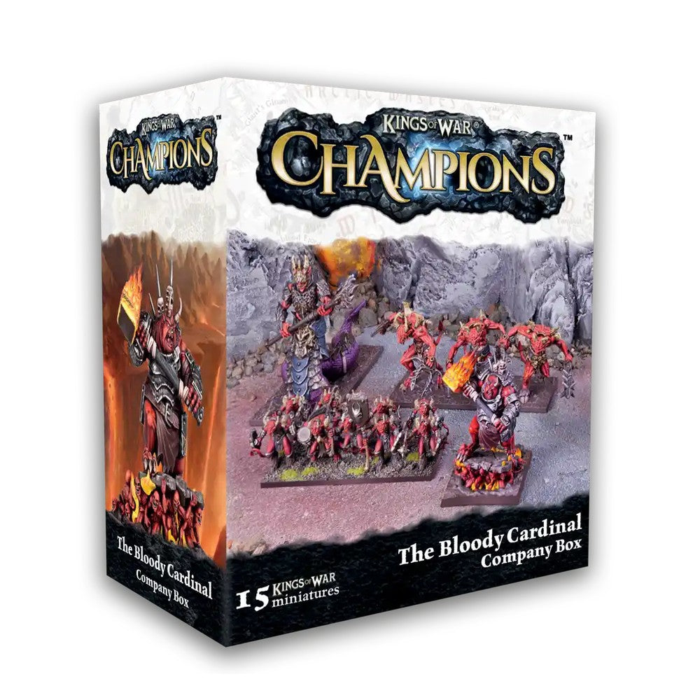 Kings of War - Forces of the Abyss The Bloody Cardinal Company Box