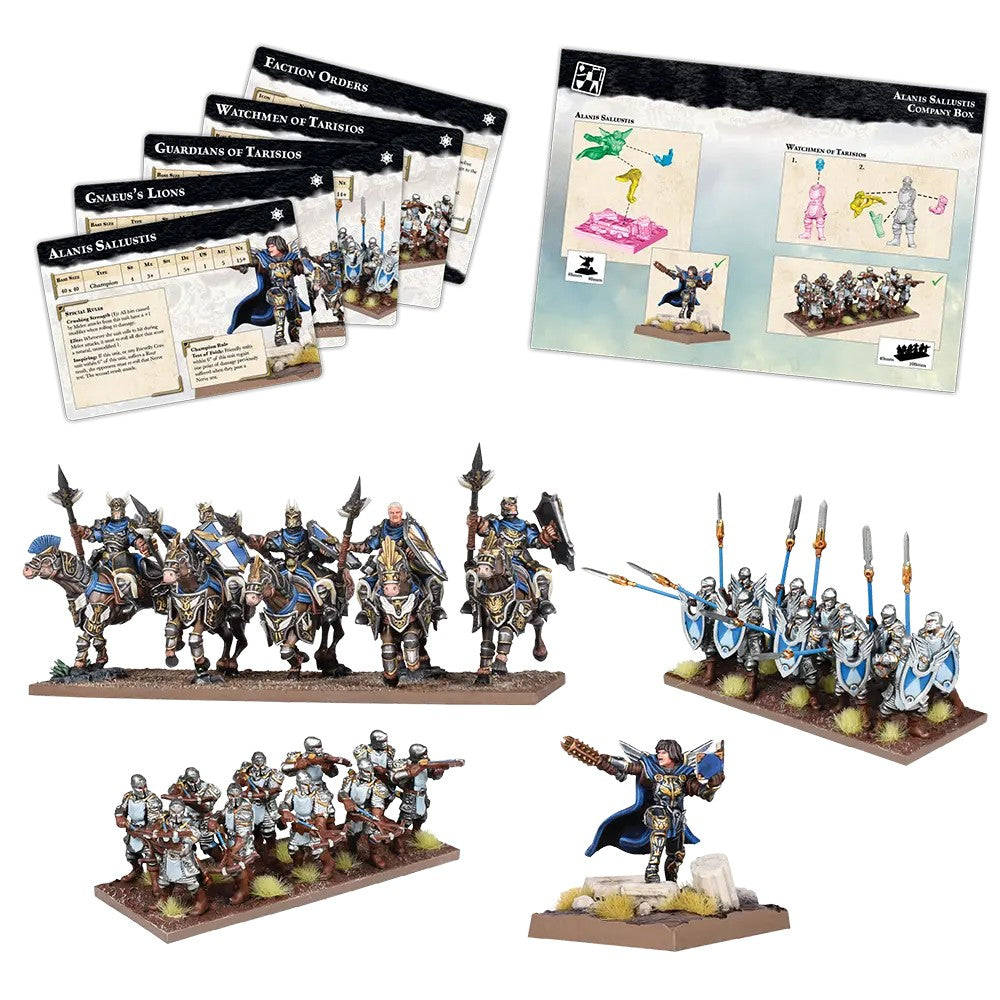 Kings of War - Basileans - Alanis Sallustis Company Box