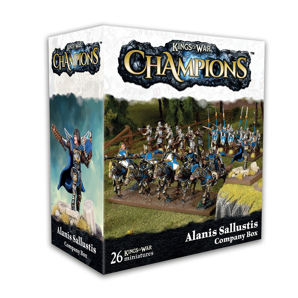 Kings of War - Basileans - Alanis Sallustis Company Box