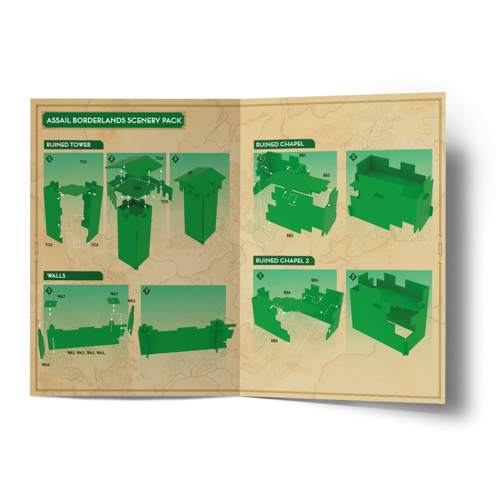 Warcrow: Scenery: Assail Borderlands Scenery Pack