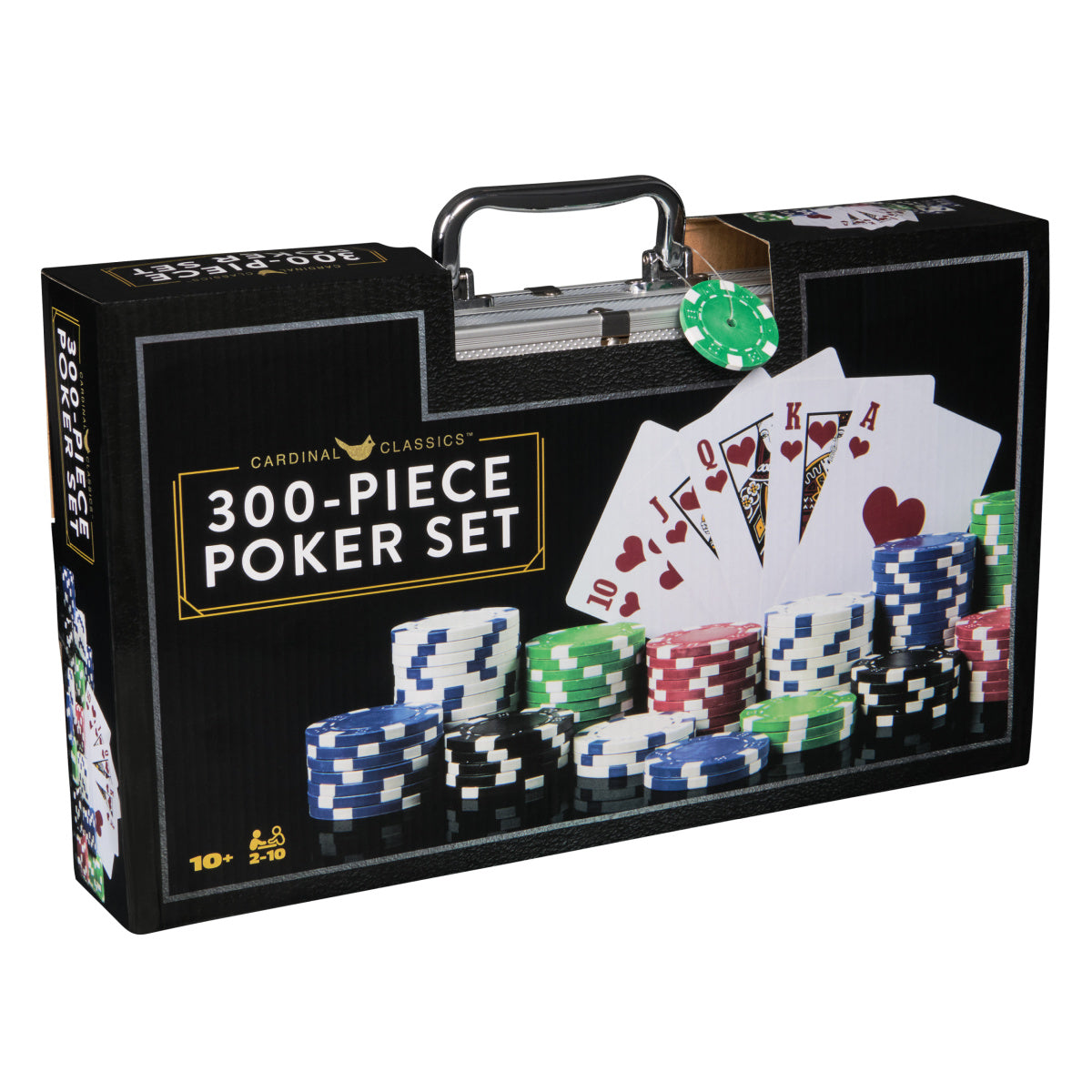 Classic 300 Piece 11.5gm Poker Set in Case - Board Game