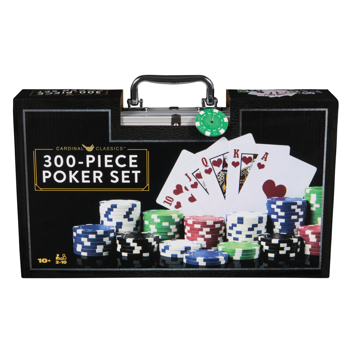 Classic 300 Piece 11.5gm Poker Set in Case - Board Game