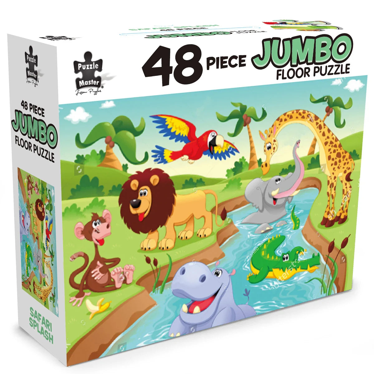Puzzle - BMS - Safari Splash Jumbo Floor Puzzle