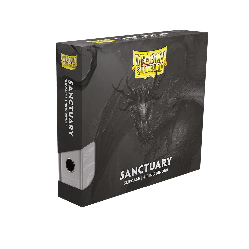 Dragon Shield: Sanctuary Slipcase Binder - 4-Ring: White
