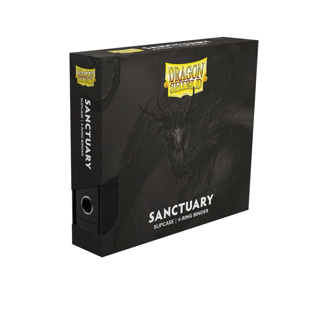 Dragon Shield: Sanctuary Slipcase Binder - 4-Ring: Black