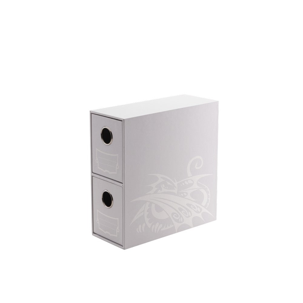 Dragon Shield: Fortress Card Drawers - Vertical: Size 2 - White