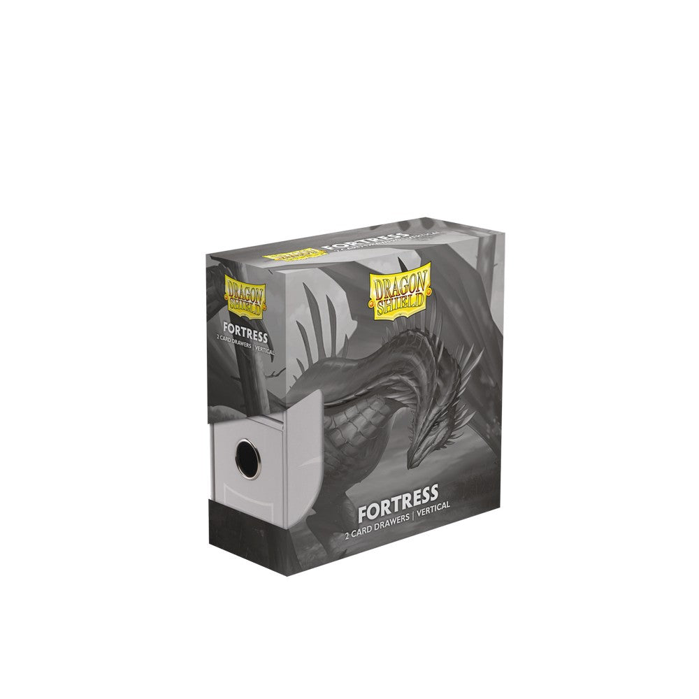 Dragon Shield: Fortress Card Drawers - Vertical: Size 2 - White