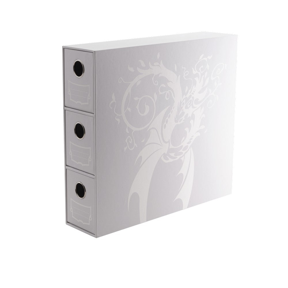 Dragon Shield: Fortress Card Drawers - Vertical: Size 3XL - White