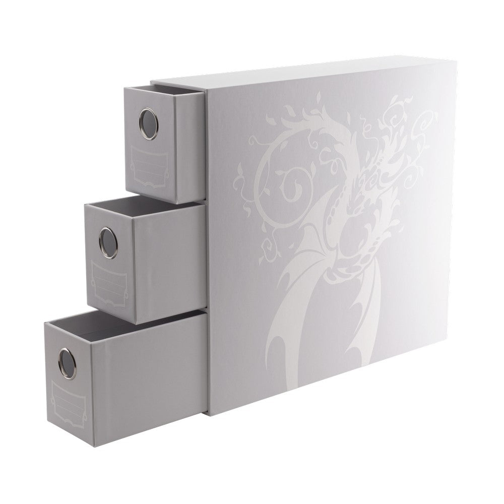 Dragon Shield: Fortress Card Drawers - Vertical: Size 3XL - White