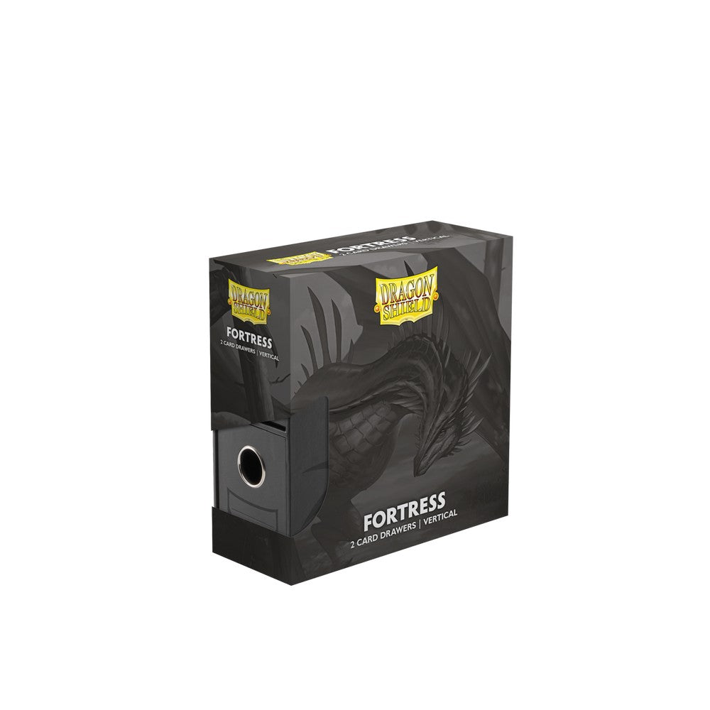 Dragon Shield: Fortress Card Drawers - Vertical: Size 2 - Black