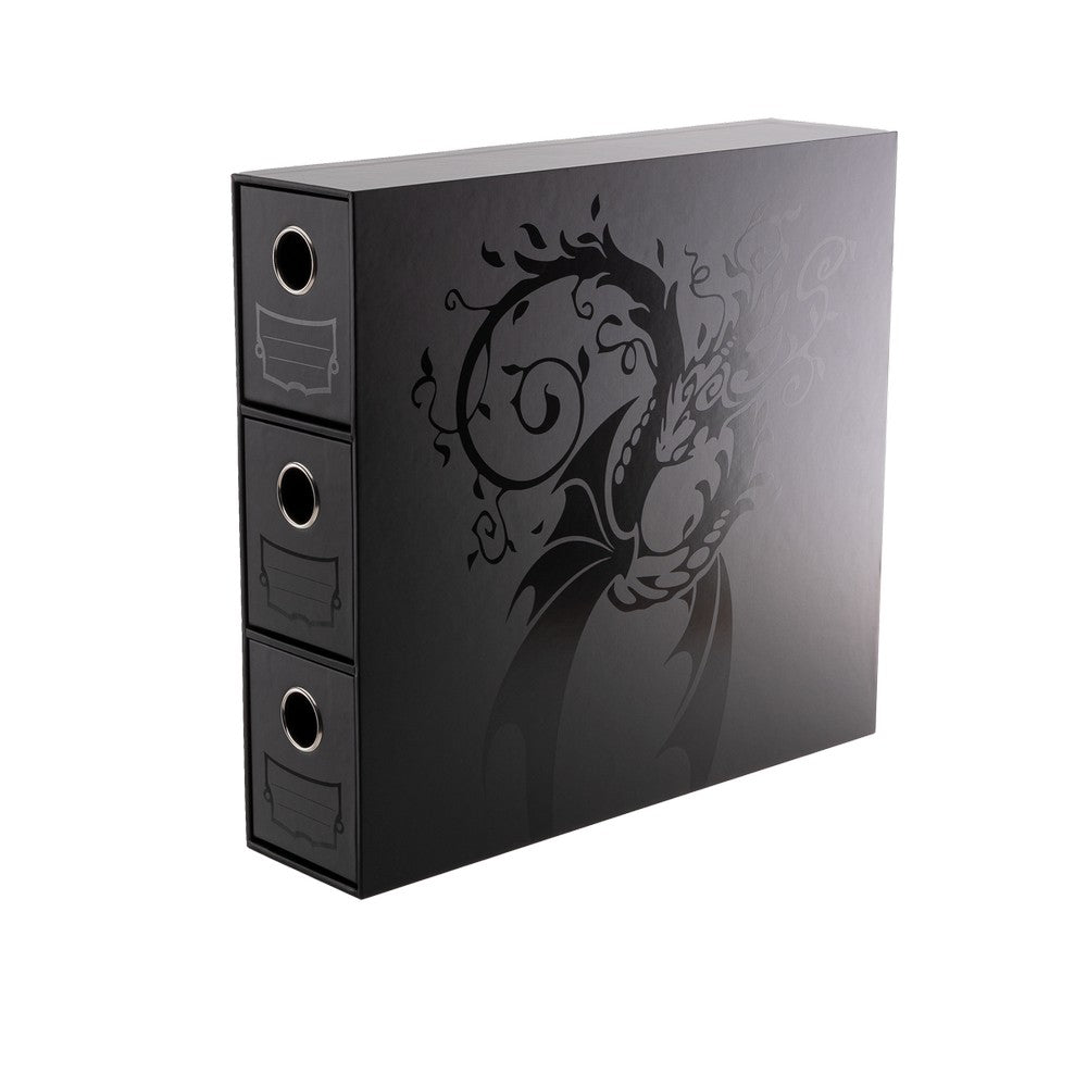 Dragon Shield: Fortress Card Drawers - Vertical: Size 3XL - Black