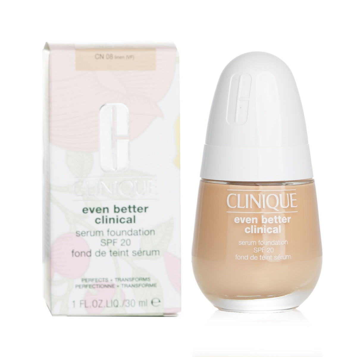 Clinique - Even Better Clinical Serum Foundation SPF 20 - # CN 08 Linen - 30ml/