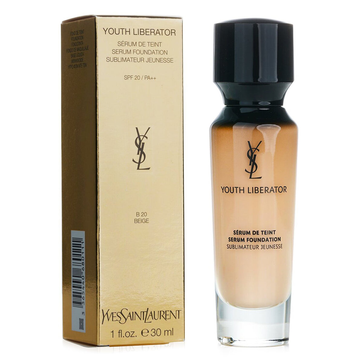 Yves Saint Laurent - Youth Liberator Serum Foundation SPF 20 - # B20 Beige - 30