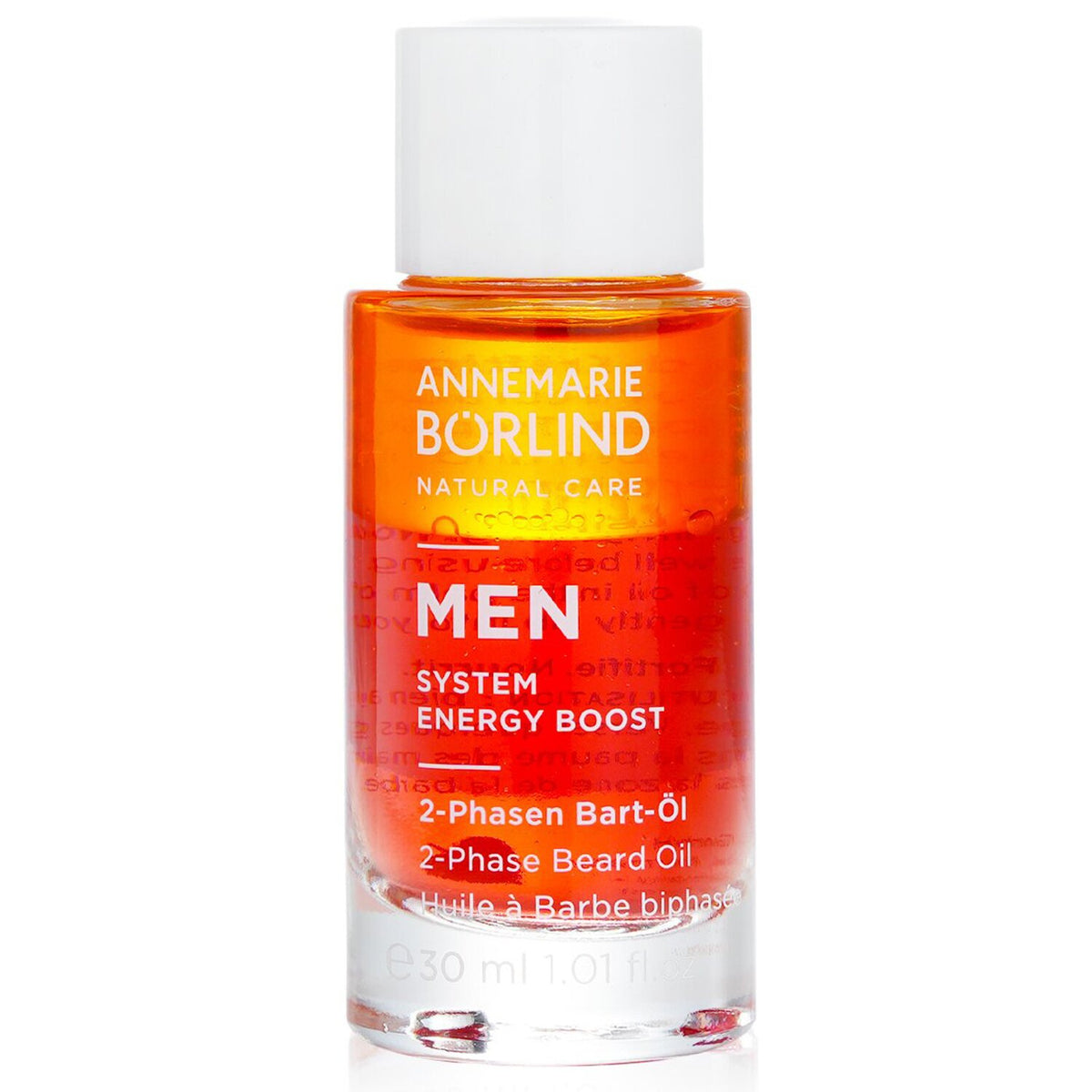 Annemarie Borlind - Men System Energy Boost 2-Phase Beard Oil - 30ml/1.01oz