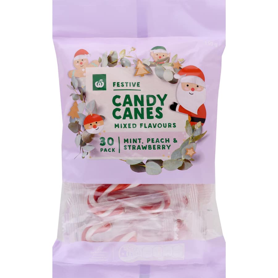 Woolworths Candy Canes Assorted