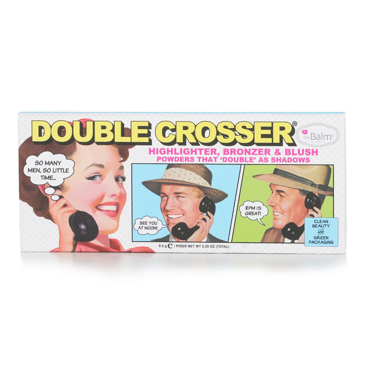 TheBalm - Double Crosser (Highlighter, Bronzer & Blush) - 8.5g/0.29oz