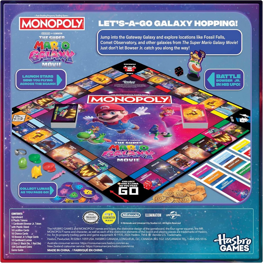 Monopoly The Super Mario Galaxy