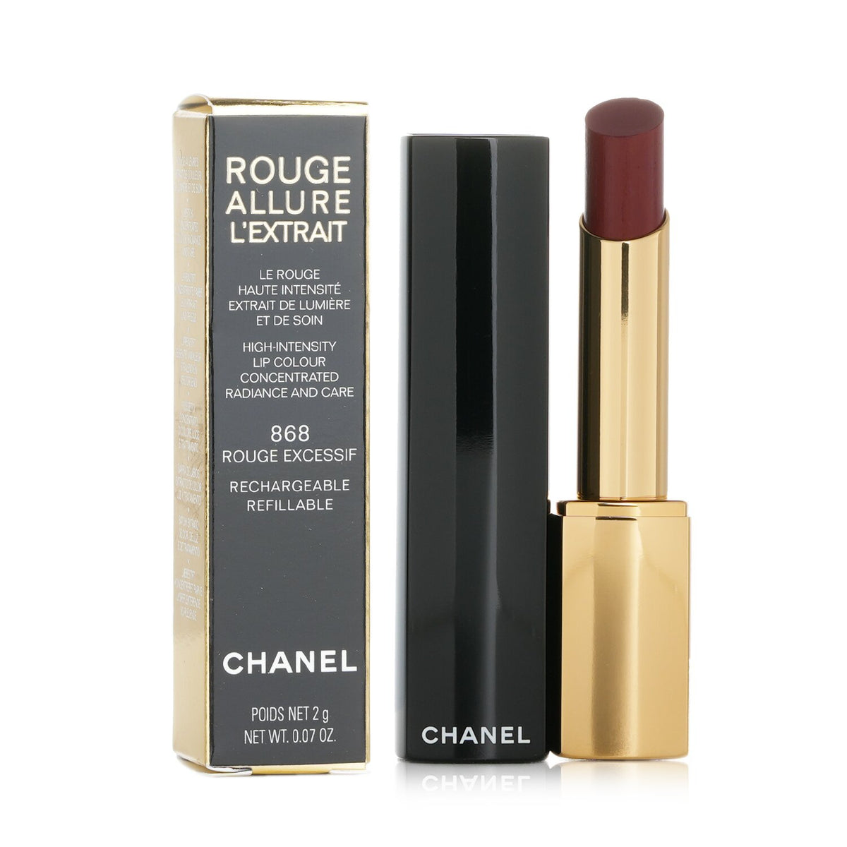 Chanel - Rouge Allure L�extrait Lipstick - # 868 Rouge Excessif - 2g/0.07oz