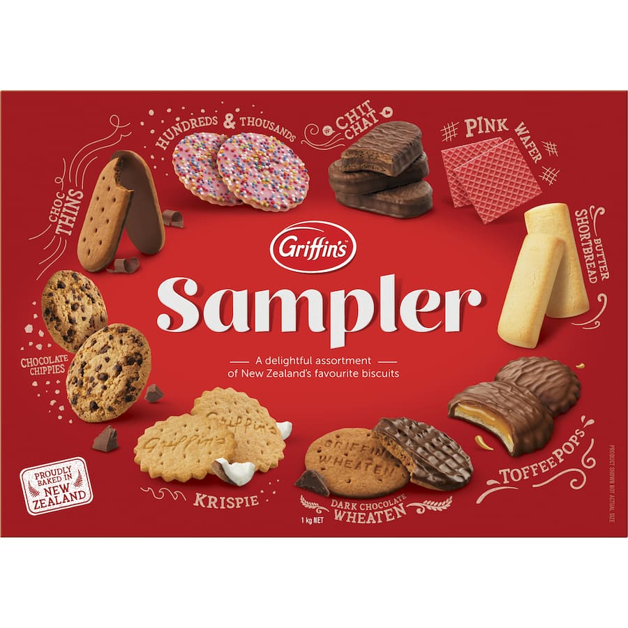 Griffins Sampler Biscuits Assortment - Box 1kg