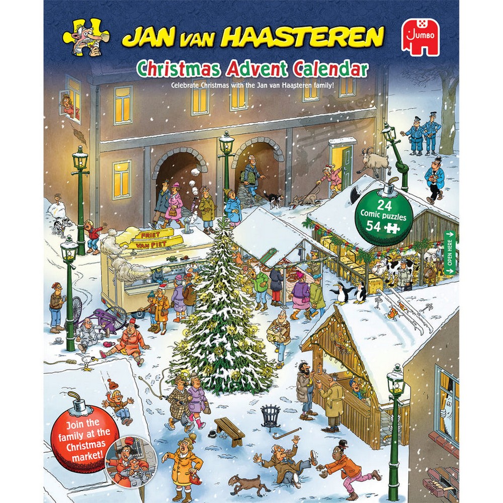 Jumbo Jan van Haasteren - Christmas Advent Calendar 2026 - Jigsaw Puzzle