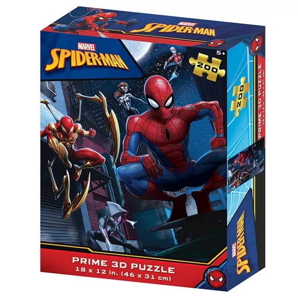 Prime 3D Puzzles - Marvel - Spider-man - 200 Piece