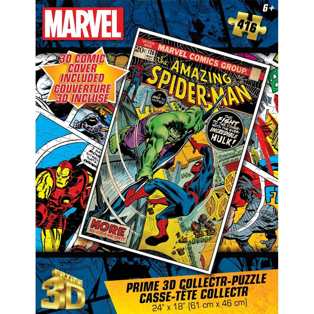 Prime 3D Puzzle - Collectr - Marvel - Marvel Comic Book - 416 Piece