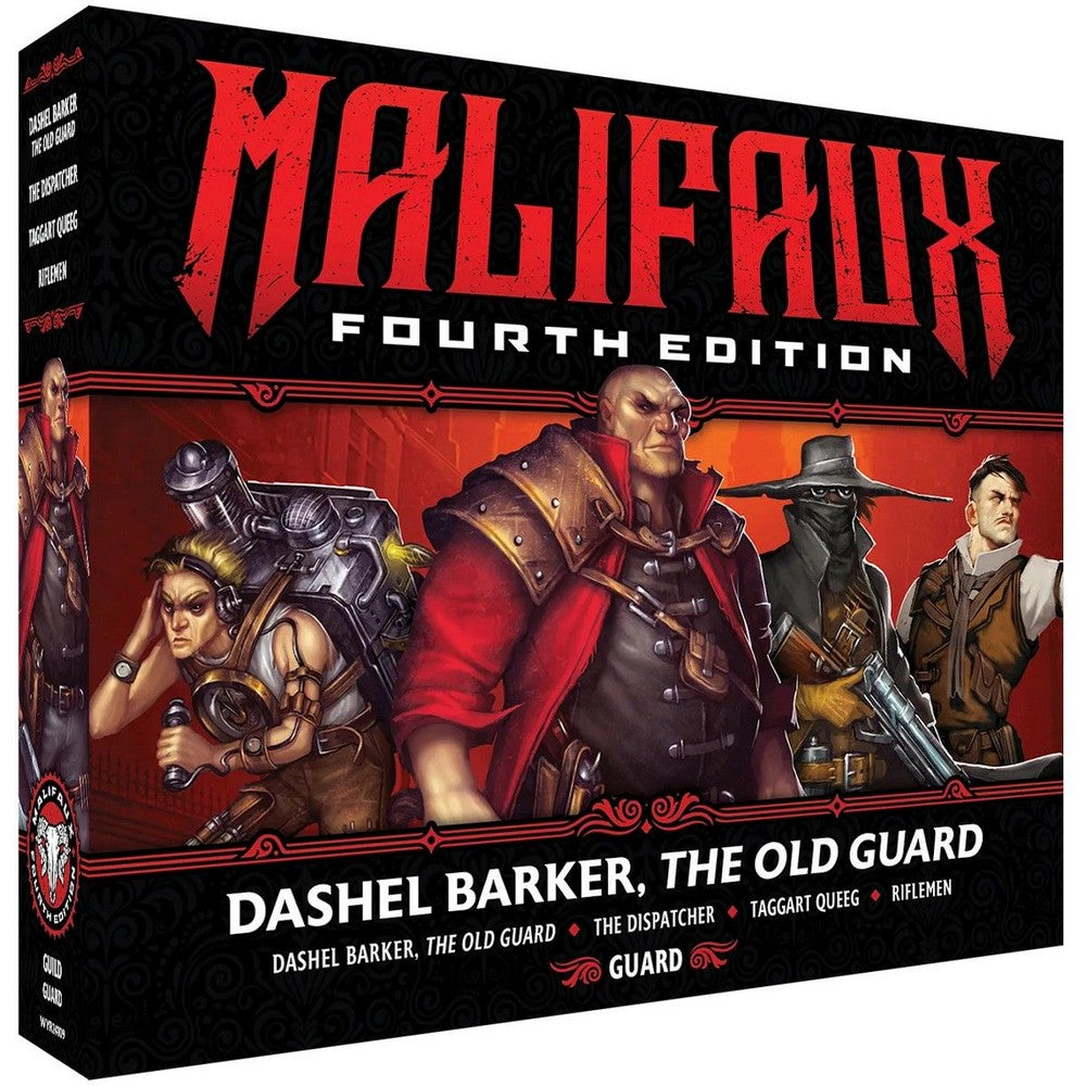 Wyrd Games: Malifaux: Guild: Dashel Barker - The Old Guard - Miniature Figure