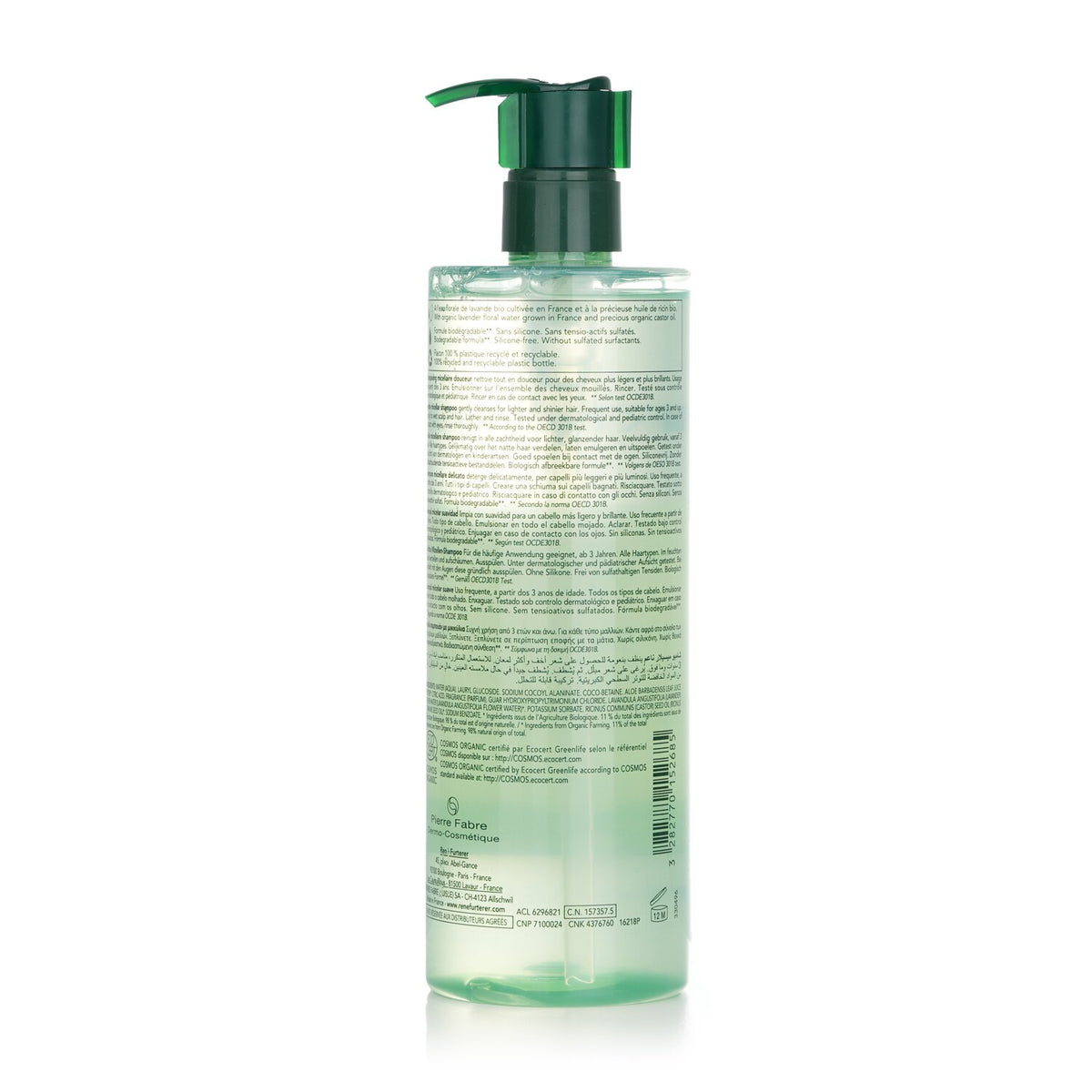 Rene Furterer - Naturia Gentle Micellar Shampoo (For All Hair Types) - 400ml/13