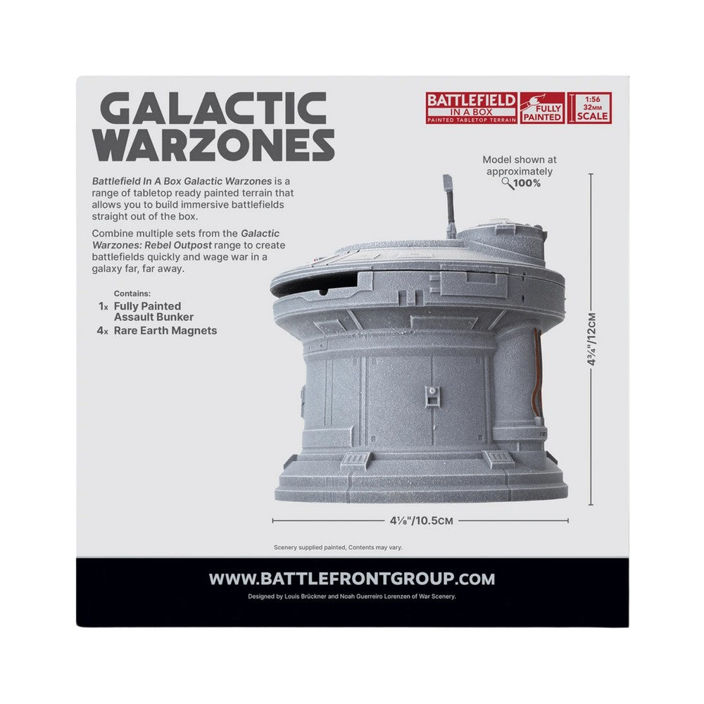 Battlefield in a Box: Galactic Warzones: Rebel Outpost - Assault Bunker