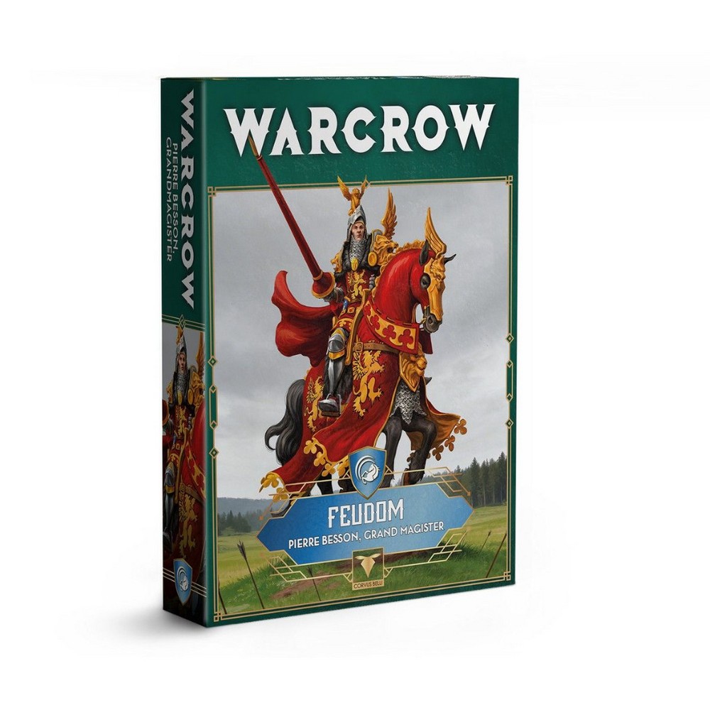 Warcrow: Feudom: Pierre Besson - Grand Magister - Miniature Figure
