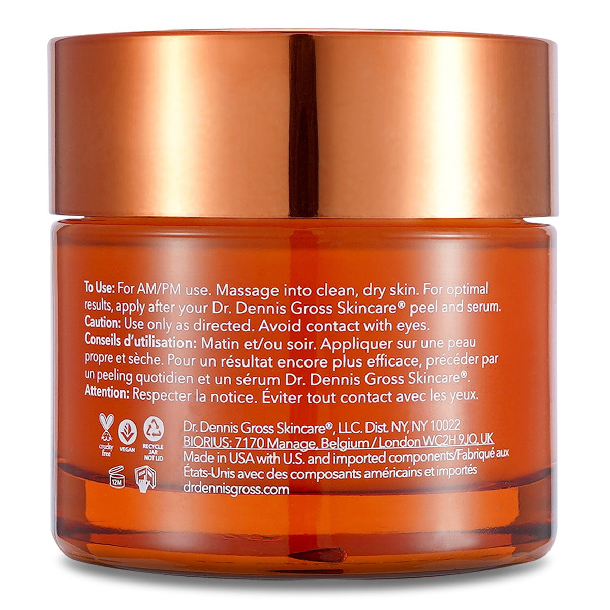 Dr Dennis Gross - Vitamin C Lactic Dewy Deep Cream - 60ml/2oz