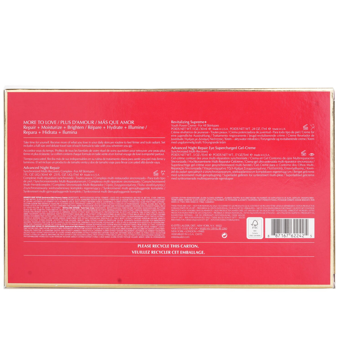 Estee Lauder More Of What You Love Coffret: ANR (30ml + 7ml) + Eye Cream (15ml +