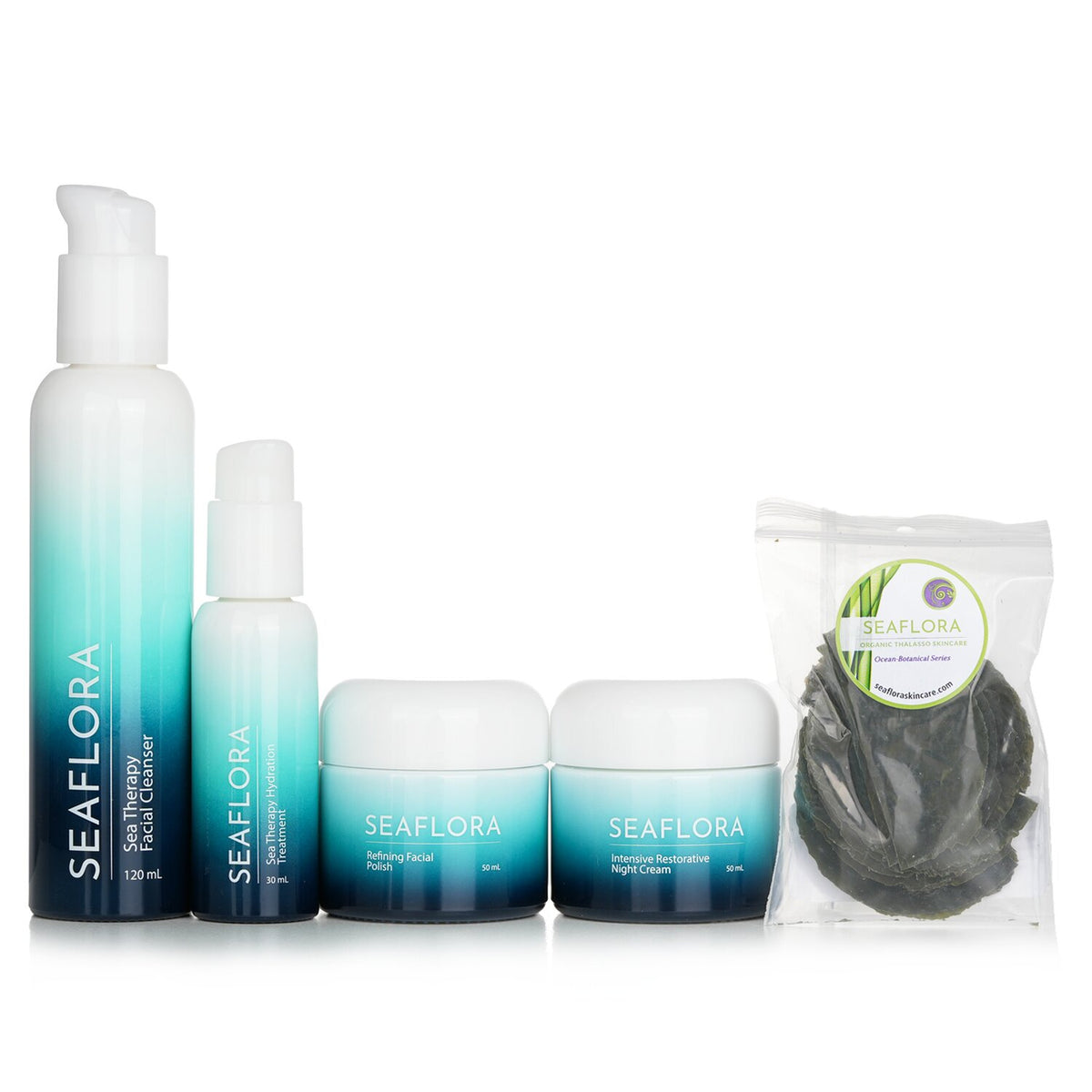 Seaflora - Organic Thalasso Skincare Graceful Anti-Aging Set - 5pcs