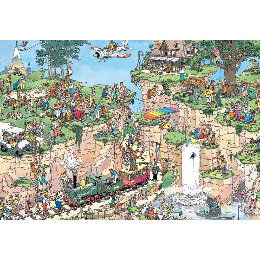 Jumbo - Jan van Haasteren - The Golf Course 5000 Piece - Jigsaw Puzzle