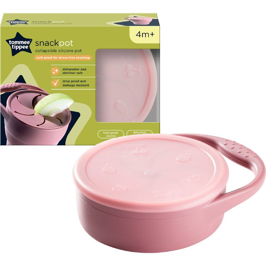 Tommee Tippee Snack Pot Silicone Collapsible