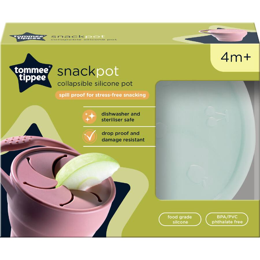 Tommee Tippee Snack Pot Silicone Collapsible