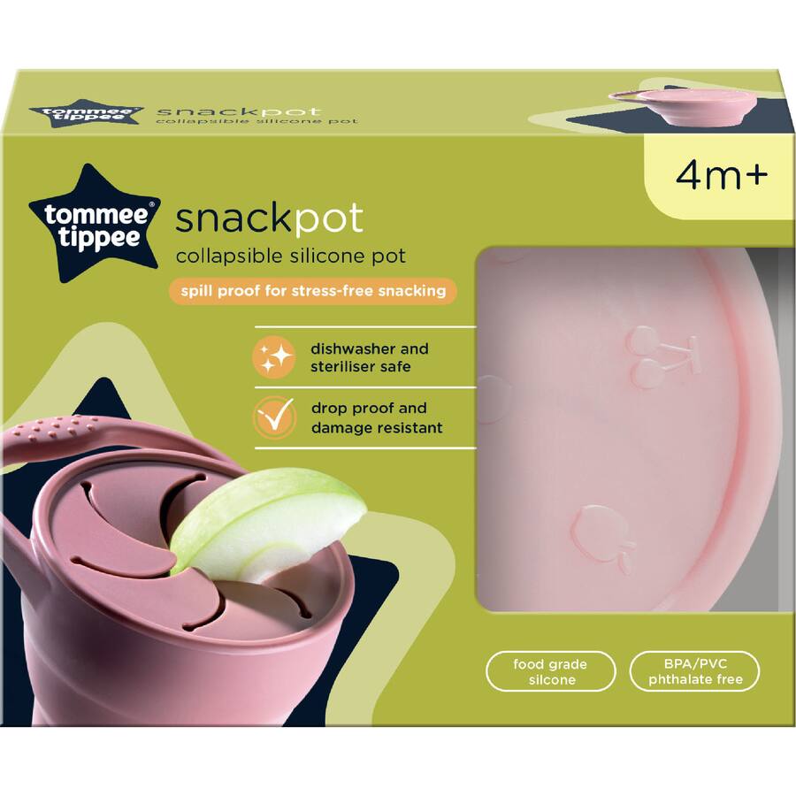 Tommee Tippee Snack Pot Silicone Collapsible
